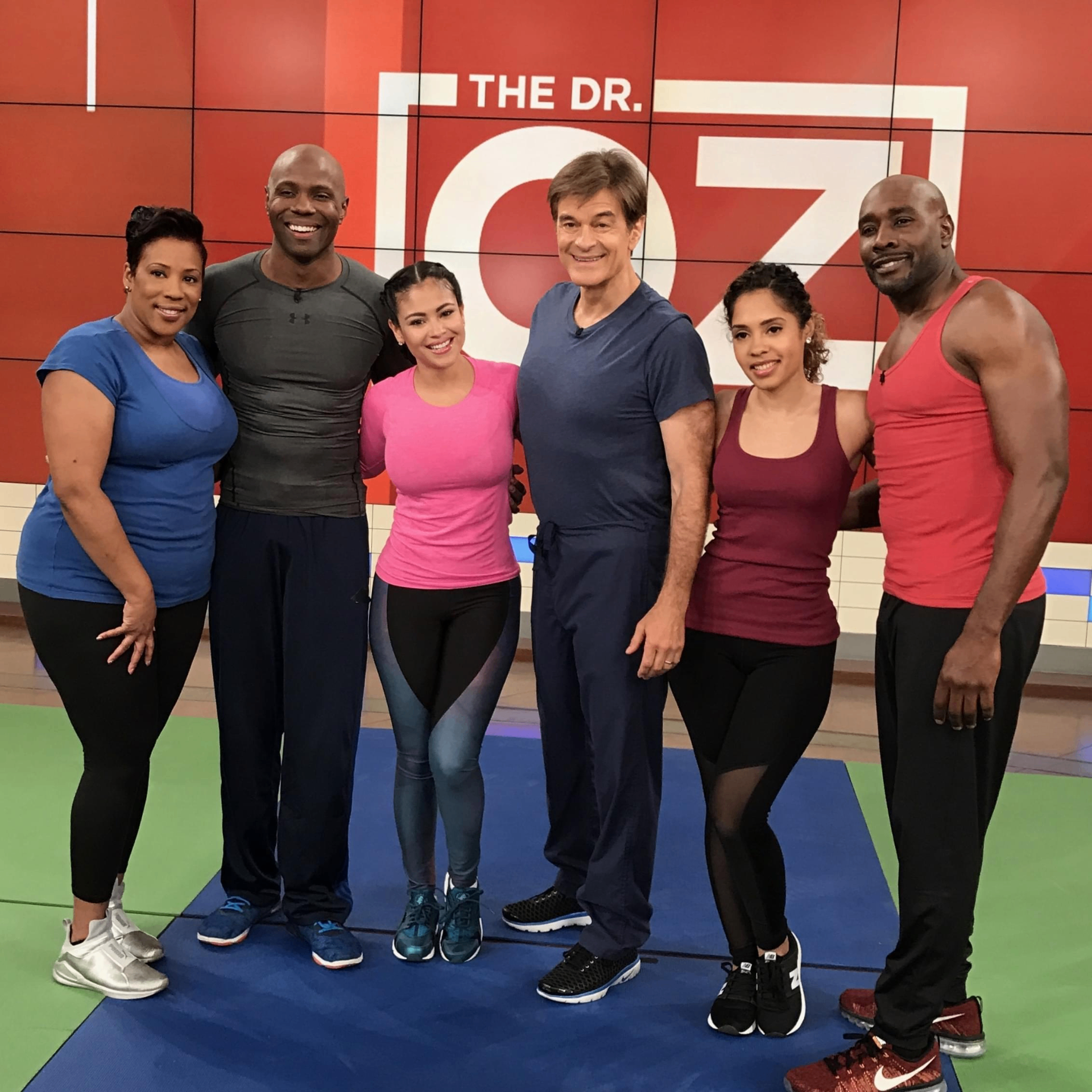 Fabiana with Dr. Oz