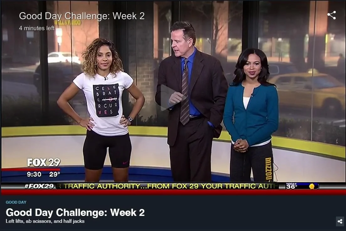Fabiana on Good Day Challenge