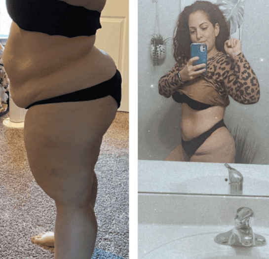 Before and After transformation