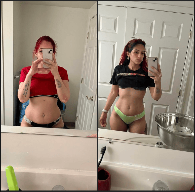 Before and After transformation