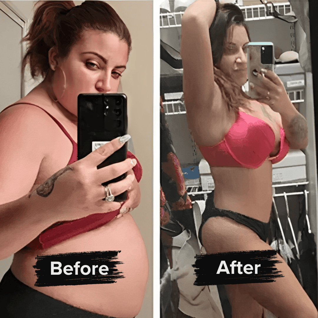 Before and After transformation