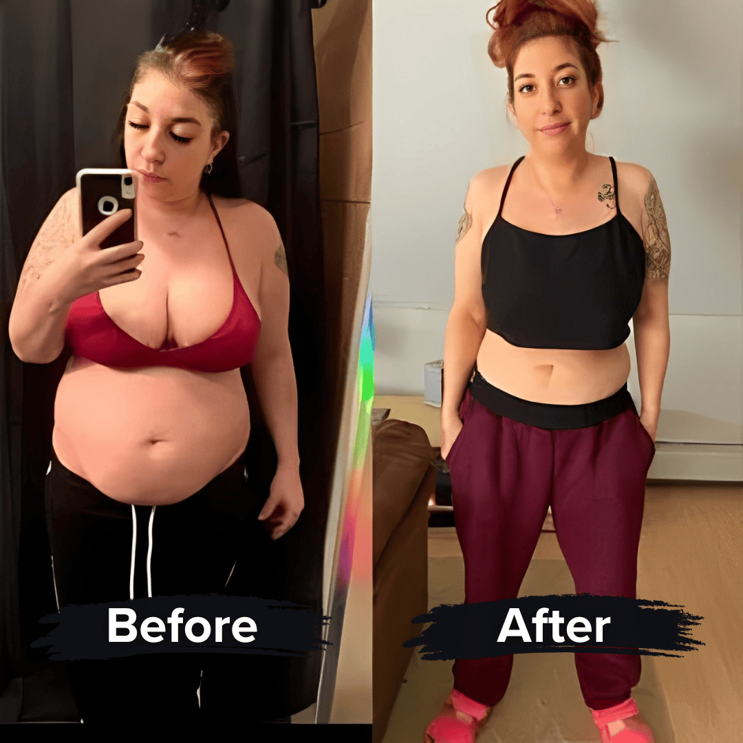Before and After transformation