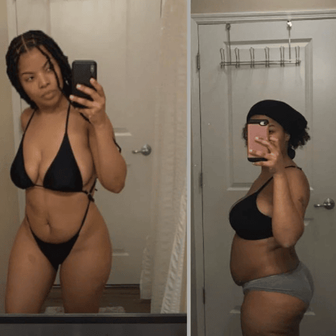 Before and After transformation